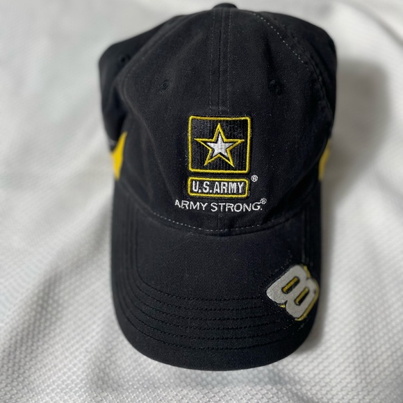 Chase Authentics Other - Vintage Y2K Dale Earnhardt Jr U.S army nascar chase authentics strap back hat
